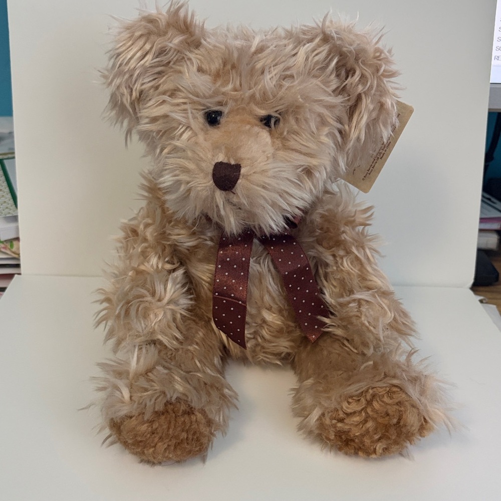 Russ Berrie Plush Radcliffe Bears From the Past Collection With Tags Soft 11"